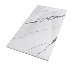BESCO Brodzik prostokątny Vexo Marble 100x80 VM-100-80-P