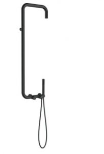 DEANTE - Deszczownica SILIA z baterią prysznicową Nero/Czarny Mat NQS_N4XM