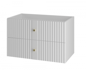 MEGSTYL Szafka Pod Umywalkę 2S 80cm Biały Mat XILO-0000-0005823