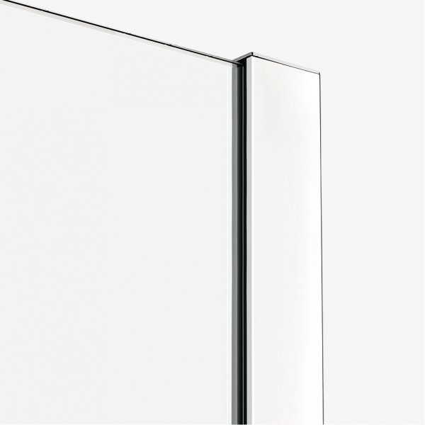 NEW TRENDY Parawan nawannowy Smart 120x150, dwuelementowy, wspornik skośny EXK-4098-WU