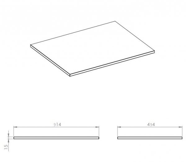 ELITA BLAT MARMUR 90/49,4/1,5 STONE MATT 168394/RE050900017040