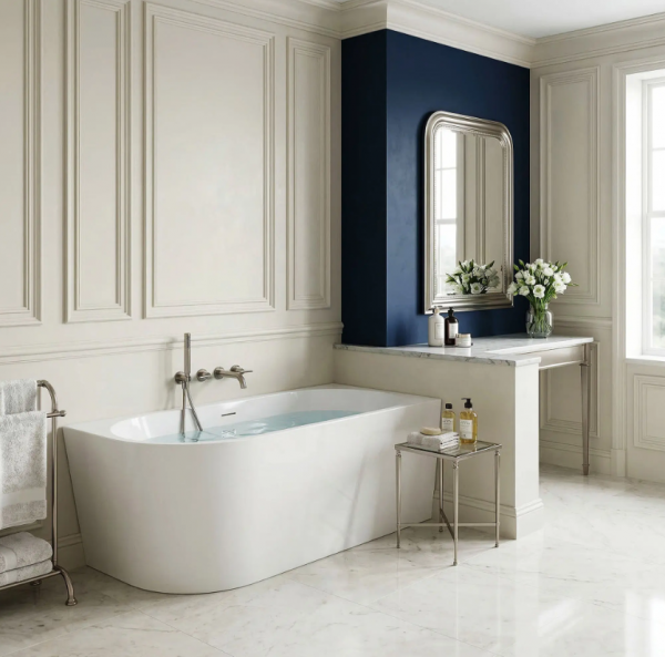 DEANTE Uchwyt na papier toaletowy ścienny SILIA nero ADI_N211