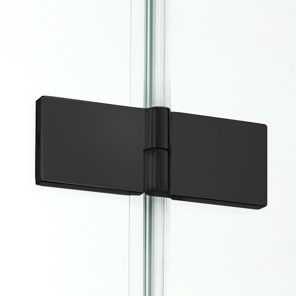 NEW TRENDY - Parawan nawannowy NEW SOLEO BLACK Rozmiary 100-120 cm
