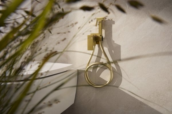 ARMATURA KRAKÓW KFA bateria bidetowa podtynkowa LOGON BRUSHED LIGHT GOLD 5139-512-39