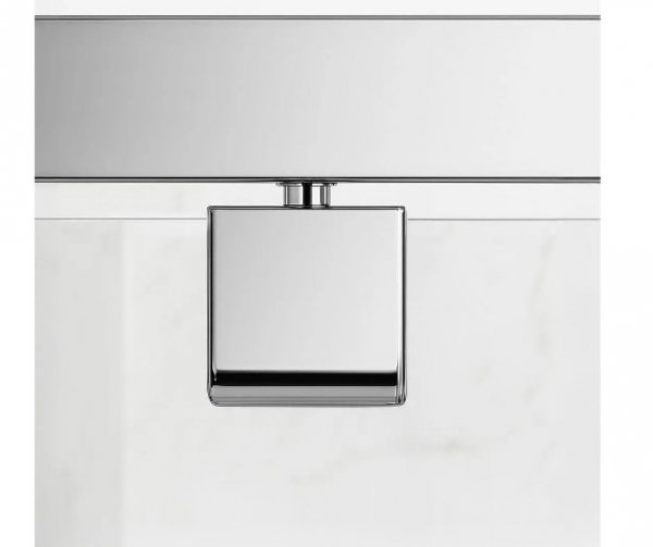 REA - Kabina Prysznicowa PRIMO SWING CHROM uchylne drzwi 100 + ścianka 90