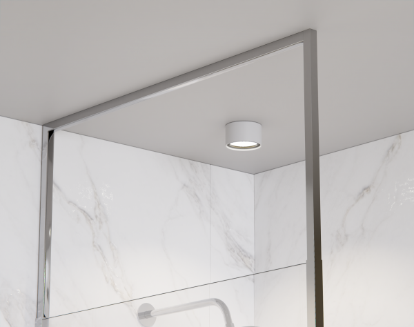 BESCO Ścianka walk-in Icon Chrom 120x200 z regulowanym profilem ICH-120-200C