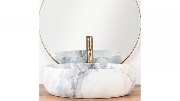 REA Umywalka nablatowa LINDA GRANIT MAT