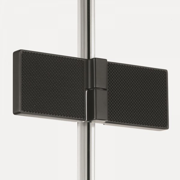 NEW TRENDY Kabina prysznicowa Avexa Black XR , podwójne drzwi 90x80x200 EXK-6914