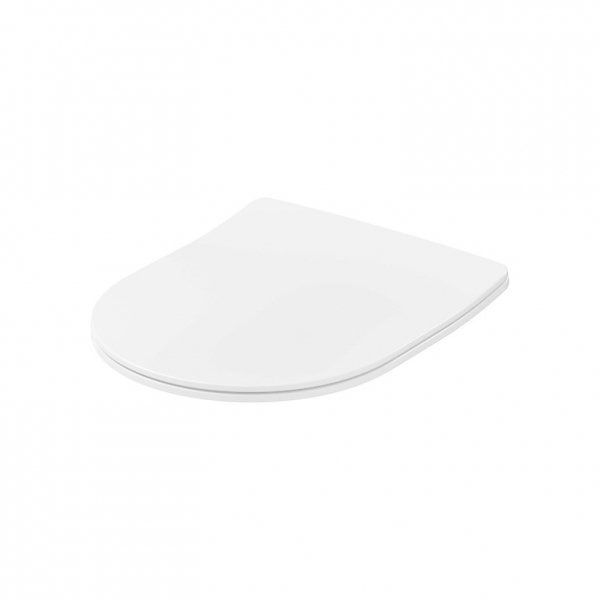 CERSANIT SET C822: MISKA ZAWIESZANA ZEN PRO OVAL CERSANIT VORTEX Z DESKĄ DUROPLASTOWĄ MOONWAY SPOT SLIM Z PODŚWIETLENIEM LED S4006-005