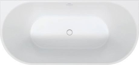DURAVIT Wanna przyścienna DuraSenja 1500 750 x 470 mm biały | 700578000000000