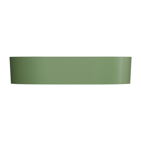 OMNIRES Share Umywalka nablatowa z kompozytu 55 x 36 cm OVO M+ OVOUNOL olive (OL)