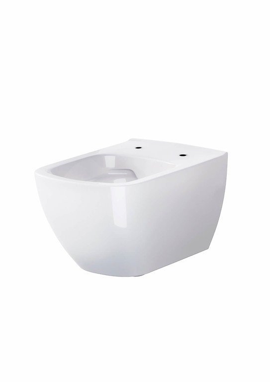 CERSANIT - SET B245 miska zawieszana VIRGO CleanOn z deską slim duroplastową   S701-427