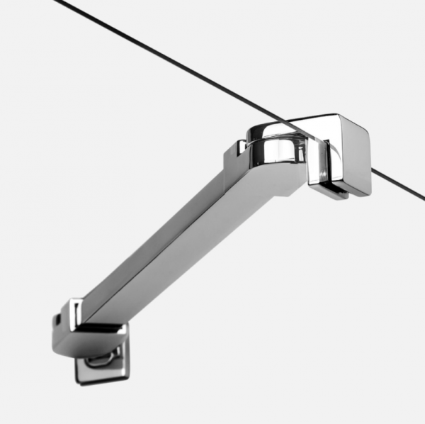 NEW TRENDY Kabina NESTA chrom 1D pięciokątna P 90x90x200 czyste 6mm Active Shield 2.0 K-3688