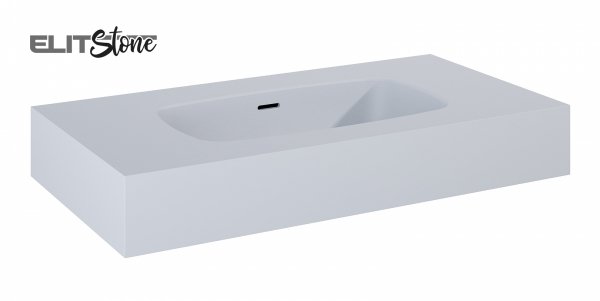 ELITA UMYWALKA DIMPLE 80 ŚCIENNA, MARMUR STONE MATT 168853/RE040800027040