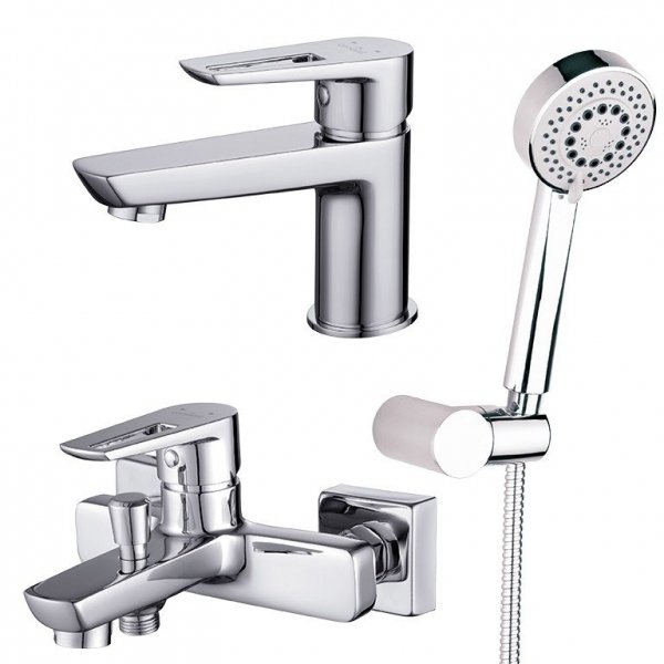 CERSANIT - Zestaw armatury MILLE chrom LANO  S952-003