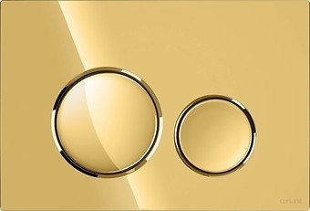 CERSANIT - Przycisk LUNA BY CERSANIT złoty błyszczący K97-466