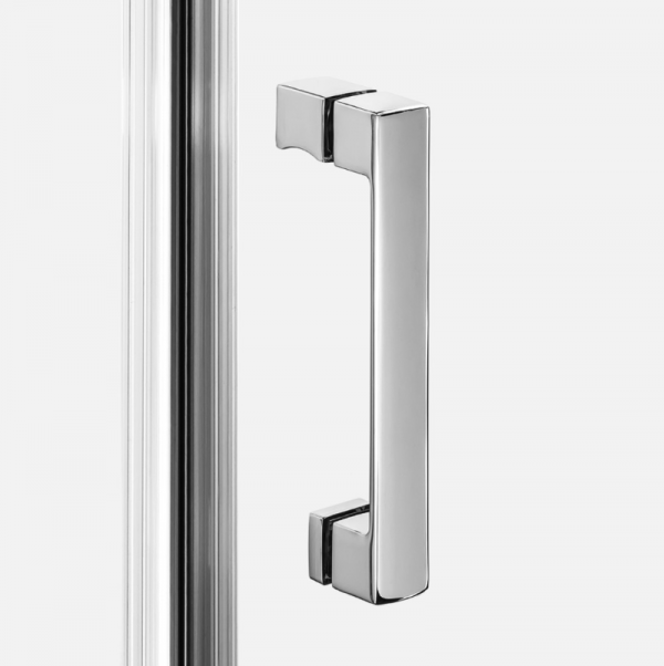 NEW TRENDY Kabina NESTA chrom 2D prostokątna  110x90x200 czyste 6mm Active Shield 2.0 K-3672