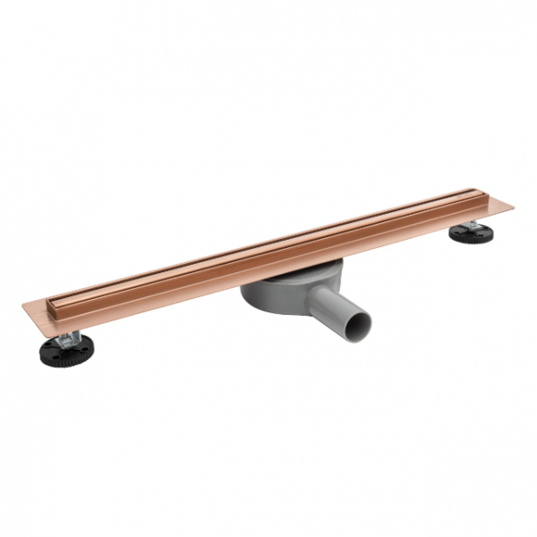 BALNEO Slim &amp; Low ProLine Copper Odpływ liniowy 70 cm miedziany