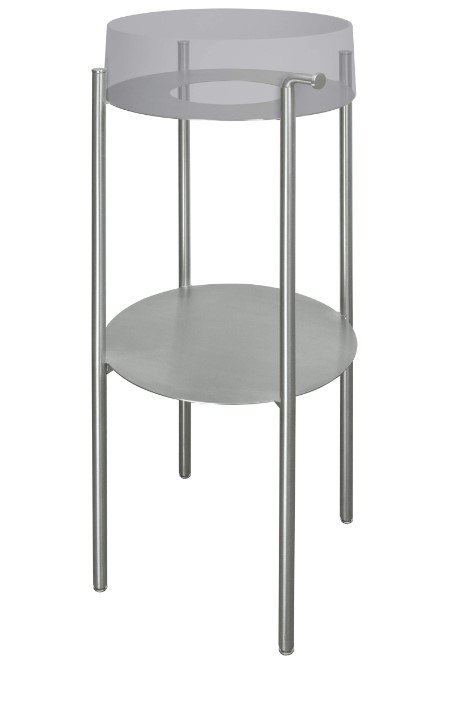 DEANTE Konsola łazienkowa stojąca stal szczotkowana CKS_F36A