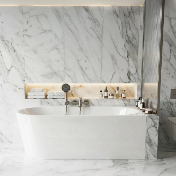 DEANTE Uchwyt na papier toaletowy ścienny SILIA nero ADI_N211