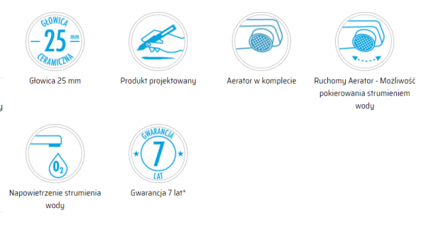 DEANTE Bateria zlewozmywakowa TAMIZO stojąca chrom BQT 063M