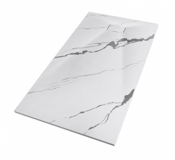 BESCO Brodzik prostokątny Vexo Marble 170x90 VM-170-90-P