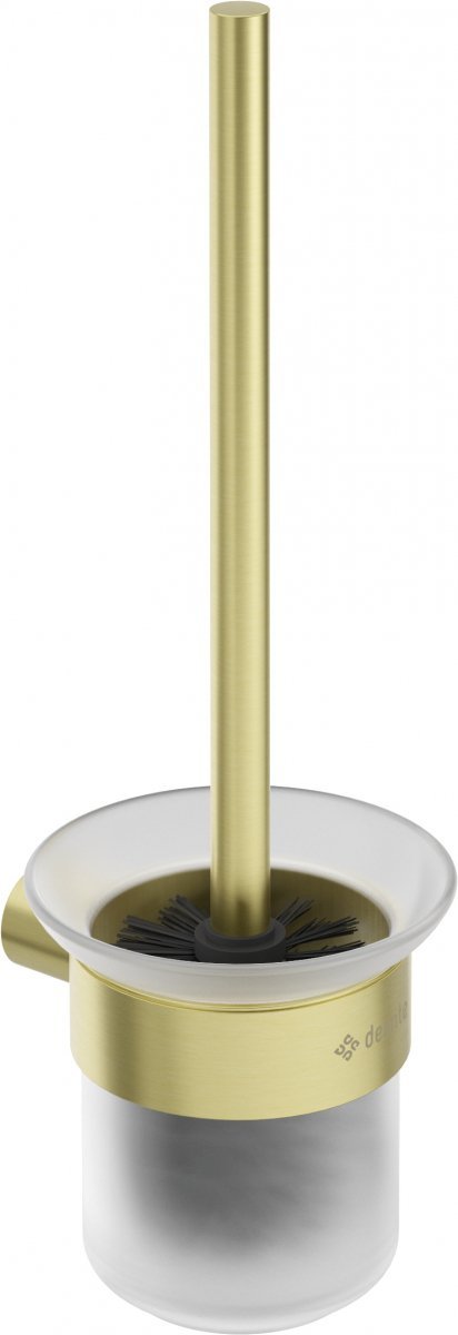 DEANTE Szczotka WC wisząca ROUND złoto szczotkowane ADR_R711