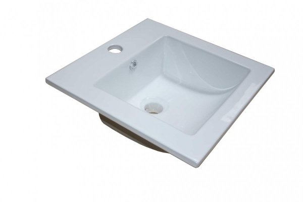 ELITA SZAFKA ZESTAW Z UMYWALKĄ SET QUBO PLUS 40 1D WHITE HG PDW 166483/RE020400148060