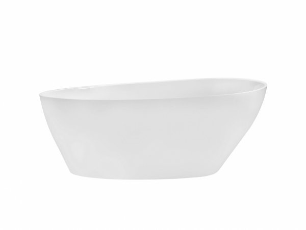 BESCO Wanna wolnostojąca Goya 160 + klik-klak złoty czyszczony od góry #WMD-160-GKG