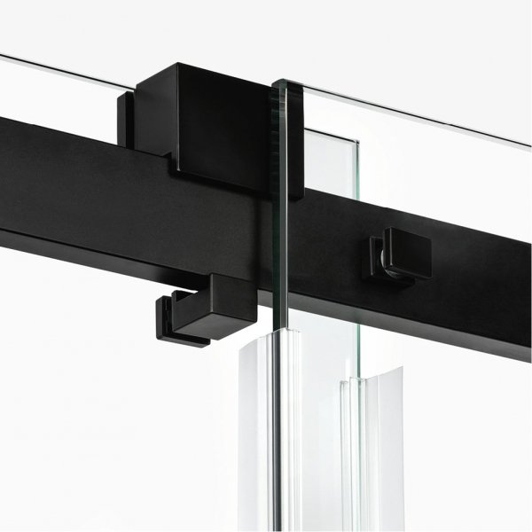 NEW TRENDY Kabina prysznicowa SOFTI BLACK 100x80x200 EXK-3965