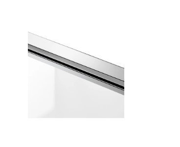 REA - Kabina Prysznicowa PRIMO SLIDE CHROM uchylne drzwi 140 + ścianka 100