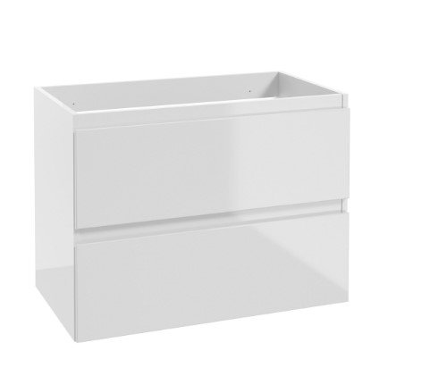 AQUAFORM - szafka podumywalkowa / podblatowa 2S 80 OTTIMA biały połysk  AQ.401-1108011