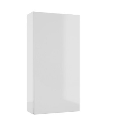 AQUAFORM - szafka łazienkowa wisząca 1D 2S OTTIMA 30 biały połysk 30x60x15  AQ.401-1403011