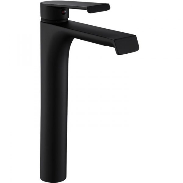 REA - Bateria umywalkowa HASS Black/Czarna Wysoka
