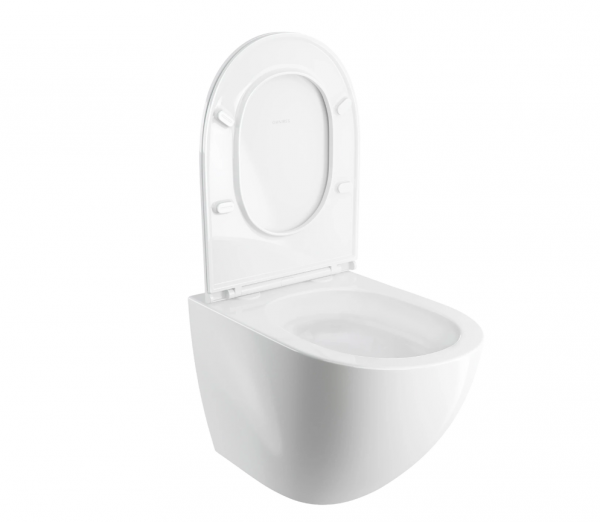 OMNIRES miska toaletowa wisząca SILENT POWER™ z deską wolnoopadającą, 54 x 37 cm OTTAWA COMFORT OTTAWACSPMWBP