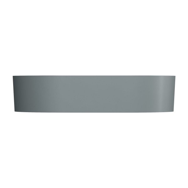 OMNIRES Share Umywalka nablatowa z kompozytu 55 x 36 cm OVOUNAG OVO M+ ash grey (AG)