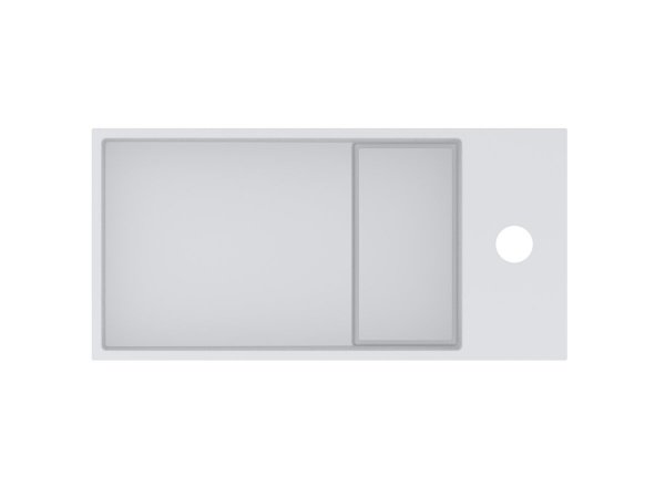 MIRAGGIO Umywalka TONI 450 L (MATT) 8814208