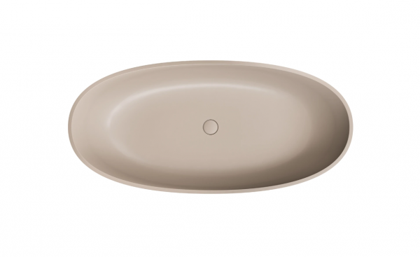 OMNIRES Wanna wolnostojąca SHELL M+ 175 x 78 cm dune beige mat (DB) SHELL175WWDB