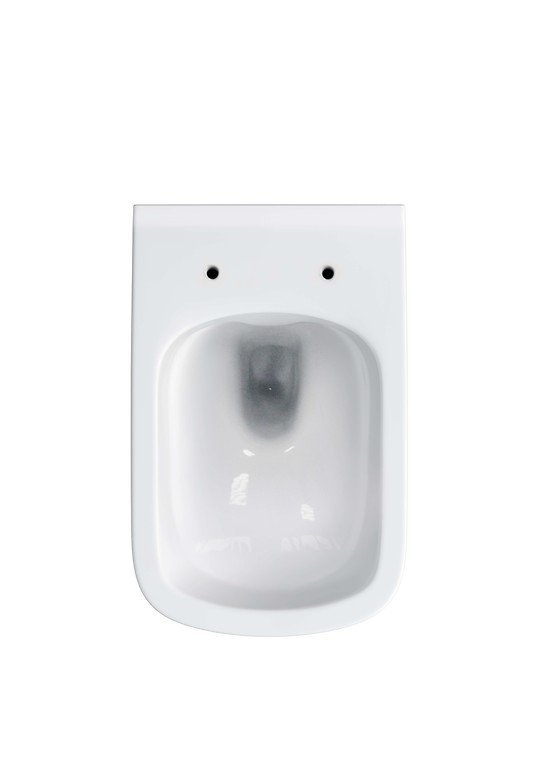 CERSANIT - SET B245 miska zawieszana VIRGO CleanOn z deską slim duroplastową   S701-427