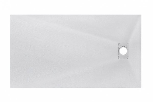 BESCO Brodzik prostokątny 100x80x3,2 Vexo 100 BV-100-80-P