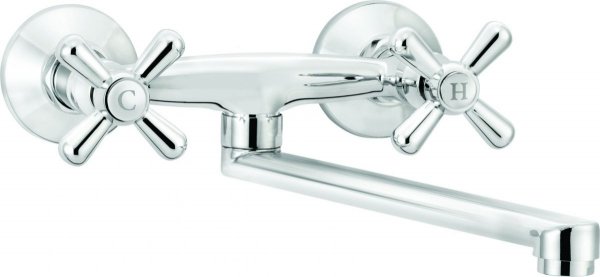 DEANTE Bateria zlewozmywakowa ścienna SYMETRIO BOS_080D