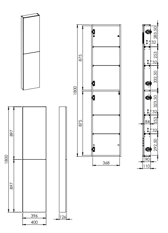 ELITA SŁUPEK FOR ALL 40 2D (12,6) FUME MATT PDW 168791/RE030400067020
