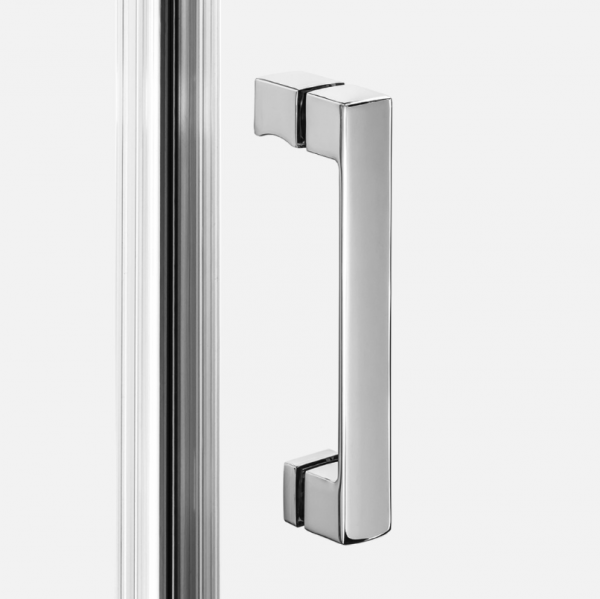 NEW TRENDY Kabina NESTA chrom 1D pięciokątna P 80x80x200 czyste 6mm Active Shield 2.0 K-3686