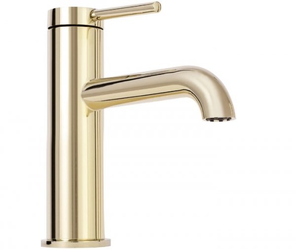 REA - Bateria umywalkowa SPOT Gold/Złota Niska