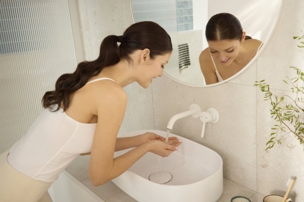 ARMATURA KRAKÓW KFA bateria umywalkowa podtynkowa MOZA WHITE 5039-810-44