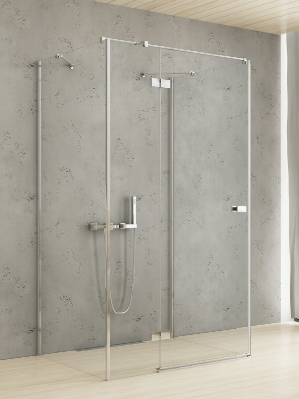 NEW TRENDY Kabina prysznicowa Reflexa, przyścienna 80x90x200 Prawa EXK-5192