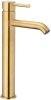 ARMATURA KRAKÓW KFA Bateria umywalkowa nablatowa MOZA GOLD/ZŁOTO SZCZOTKOWANE z korkiem klik-klak 5032-612-31 