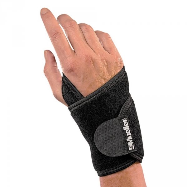 MUELLER Opaska na nadgarstek stabilizująca neoprenowa z paskiem na kciuk