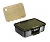 Metalowy Lunchbox MIZU 2150 ml z deską do krojenia (zielony) Safari Green