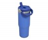 Kubek termiczny Stanley The IceFlow™ Flip Straw Tumbler 890 ml niebieski Iris Blue